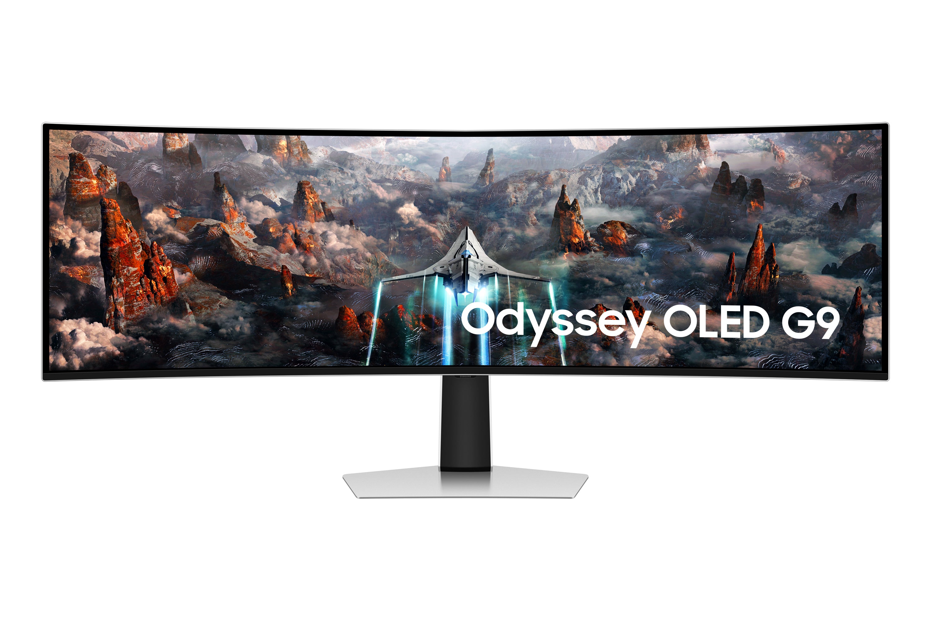 Samsung 49" Curved OLED Gaming Monitor 5120x1440 Resolution OLED Panel