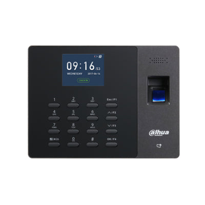 CONTROL DE ASISTENCIA/DAHUA/DHI-ASA1222G/CONTROL DE ASISTENCIA STANDALONE CON BATERA INCLUIDA/ 1,000 USUARIOS, PASSWORDS Y TARJETAS MIFARE IC CARD/ 2,000 HUELLAS/100,000 REGISTROS/