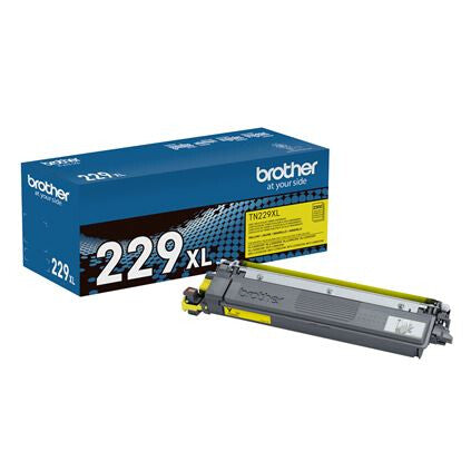 Brother TN-229XLY cartucho de tóner 1 pieza(s) Original Amarillo