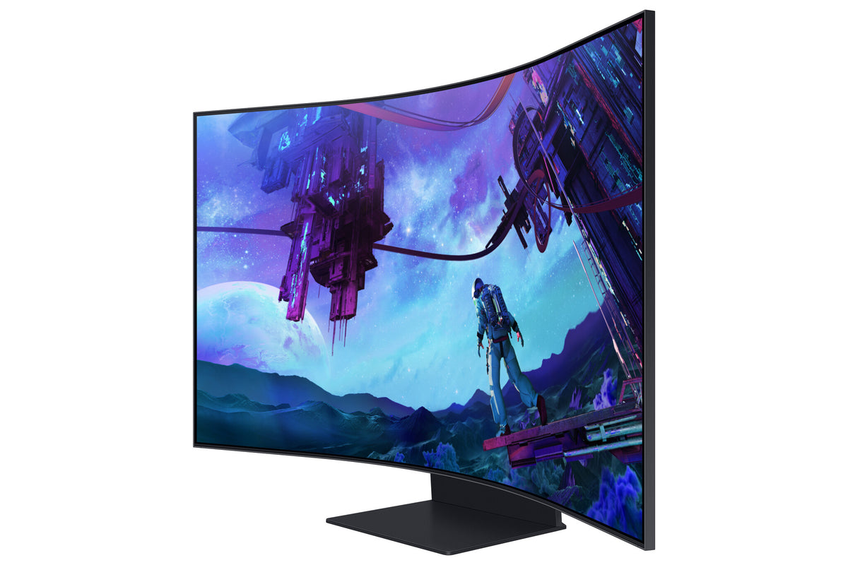 Samsung LS55CG970NLXZX monitor de computadora 139.7 cm (55") 3840 x 2160 Pixeles 4K Ultra HD LED Negro