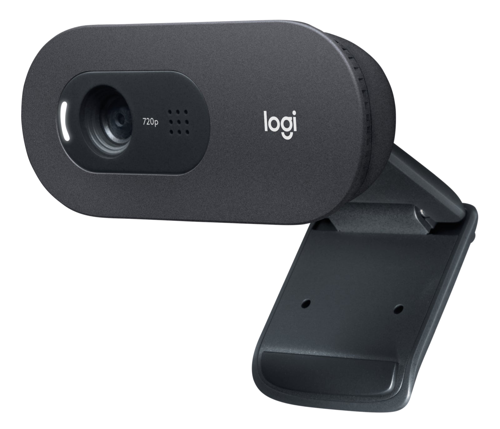 Logitech C505 HD 720p USB Webcam Long-Range Microphone Black