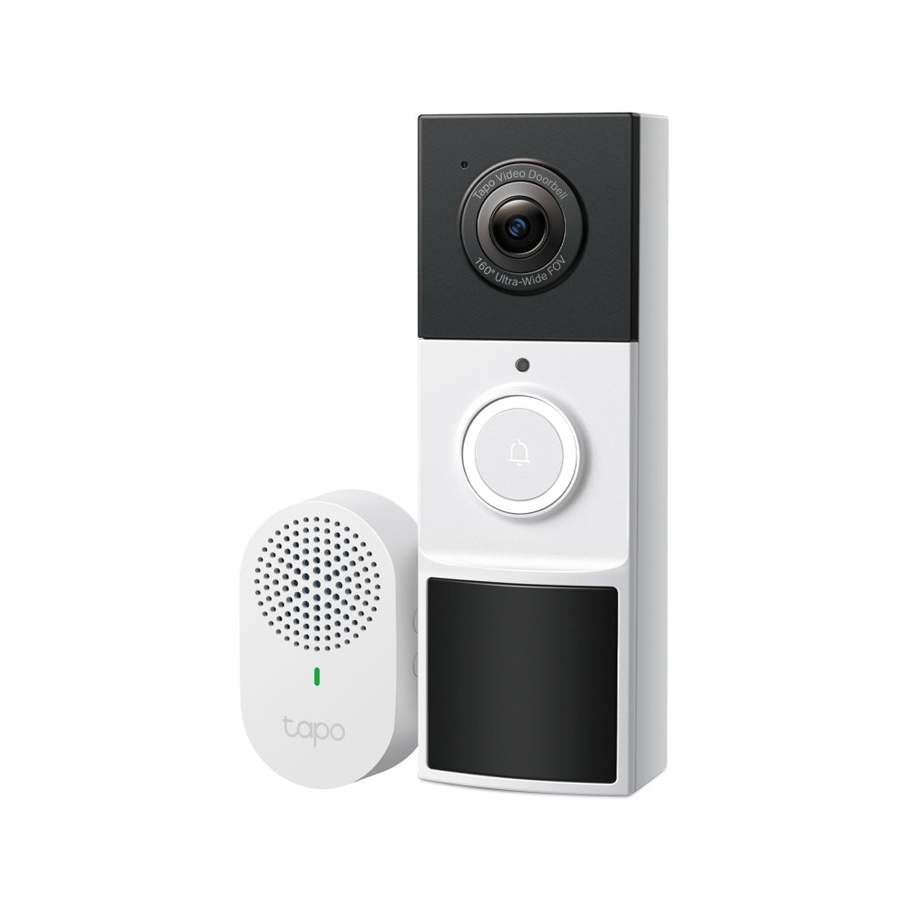 TIMBRE INTELIGENTE | TP LINK | TAPO D210 | TIMBRE INTELIGENTE IP65 CON CÁMARA 3MP Y VISIÓN NOCTURNA A COLOR