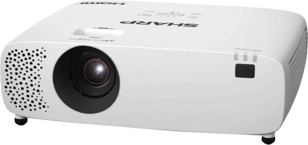 VIDEOPROYECTOR LASER SHARP XP-E501U-W 3 LCD 5000 LM WUXGA CONT 5,000,000:1 HDMI/HDCP, RJ45, USB-A/B 1.5A, ZOOM 1.2X, SPK16W