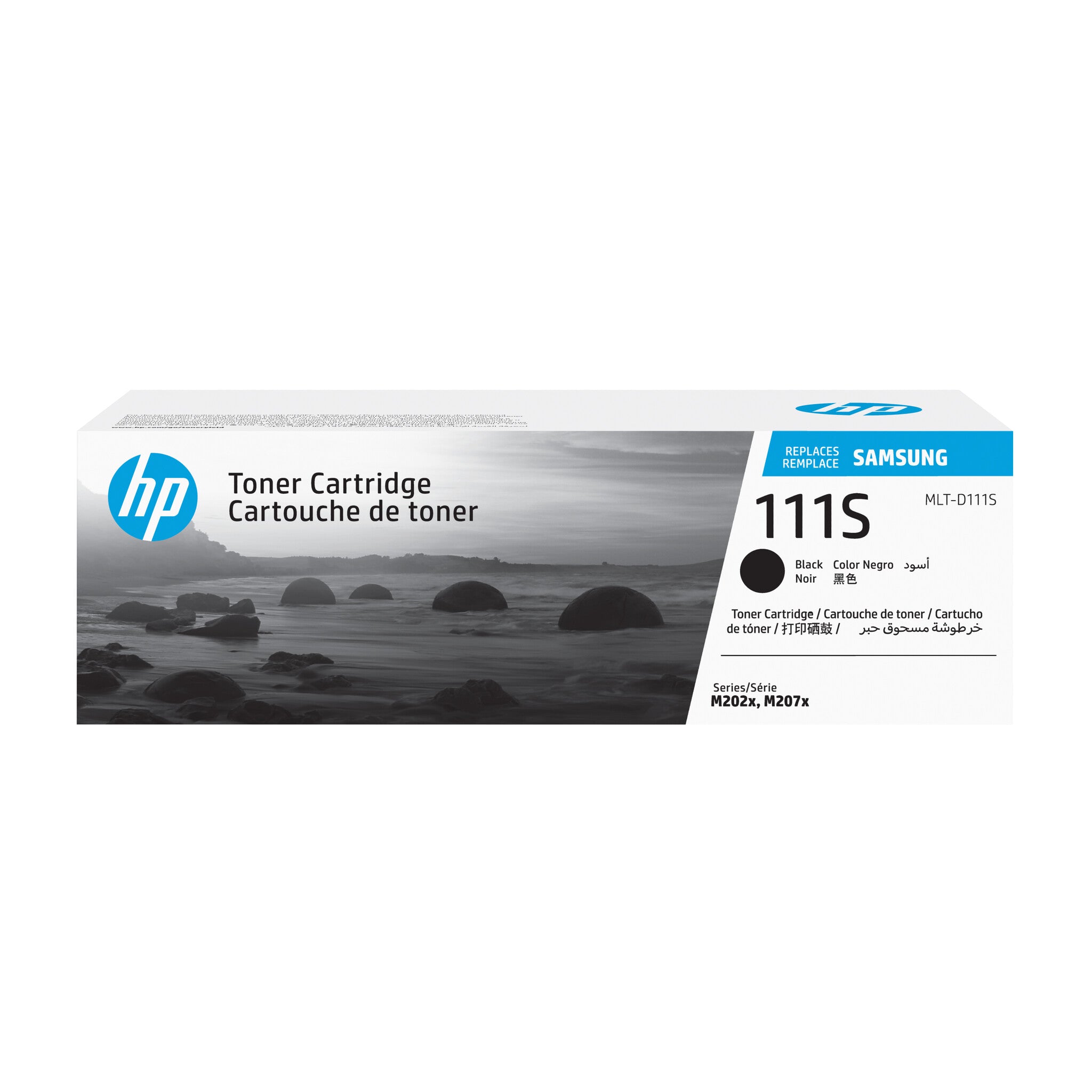 Samsung Cartucho de tinta original HP MLT-D111S, negro