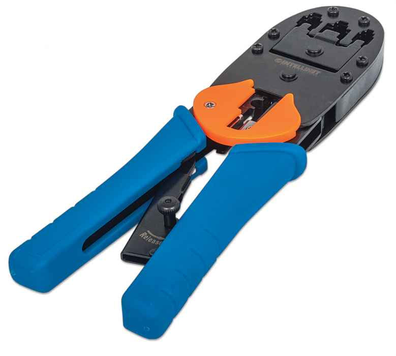 Pinza Intellinet P/Crimpear Plug Modular RJ11/RJ12/RJ45