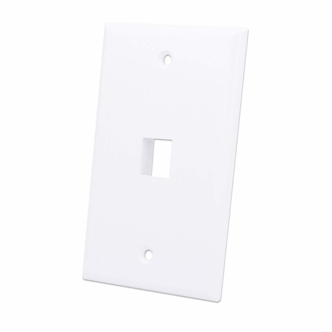 Tapa Intellinet para Caja 1 Perforación Color Blanco