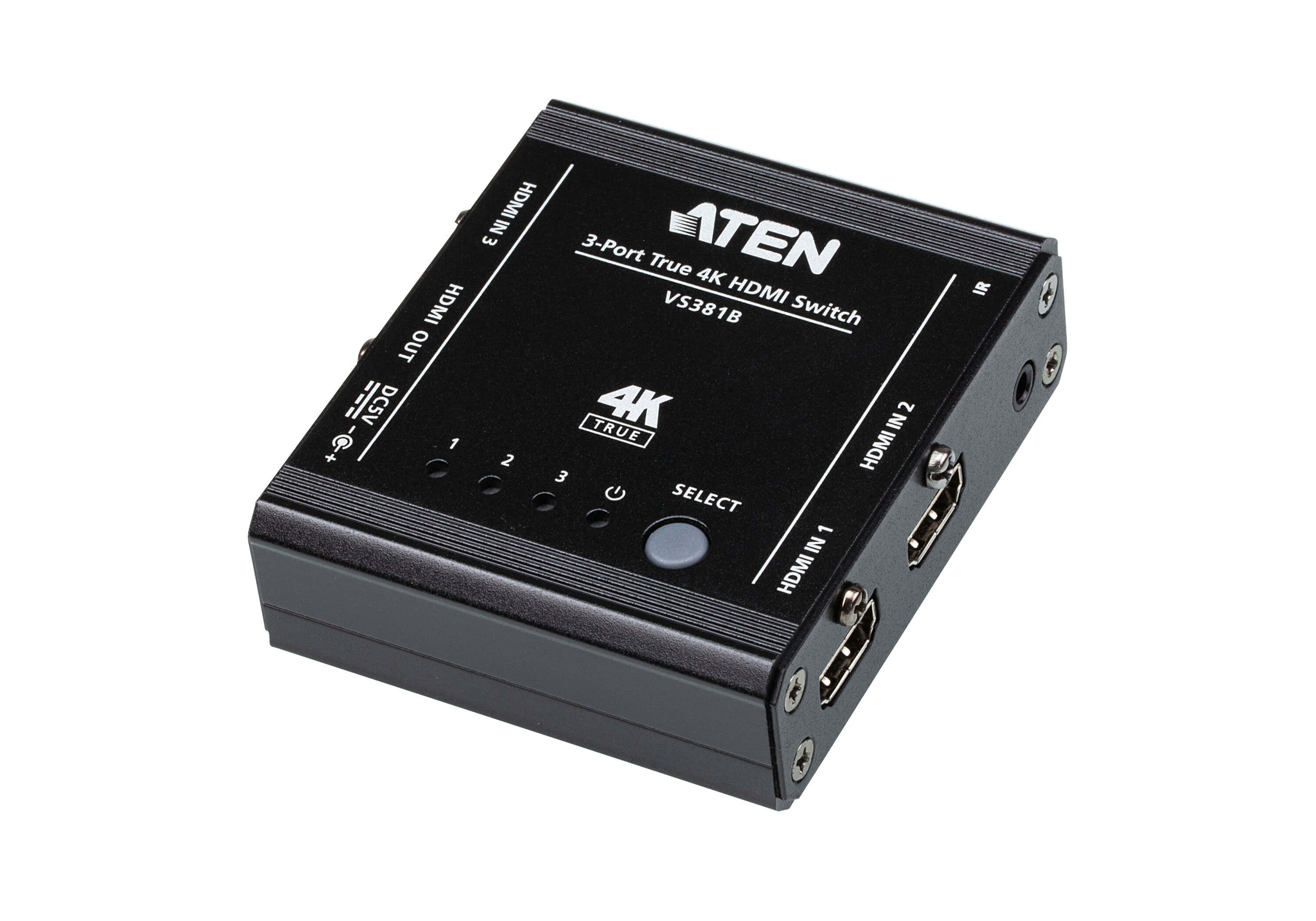 CONMUTADOR HDMI 4K REAL DE 3 PUERTOS