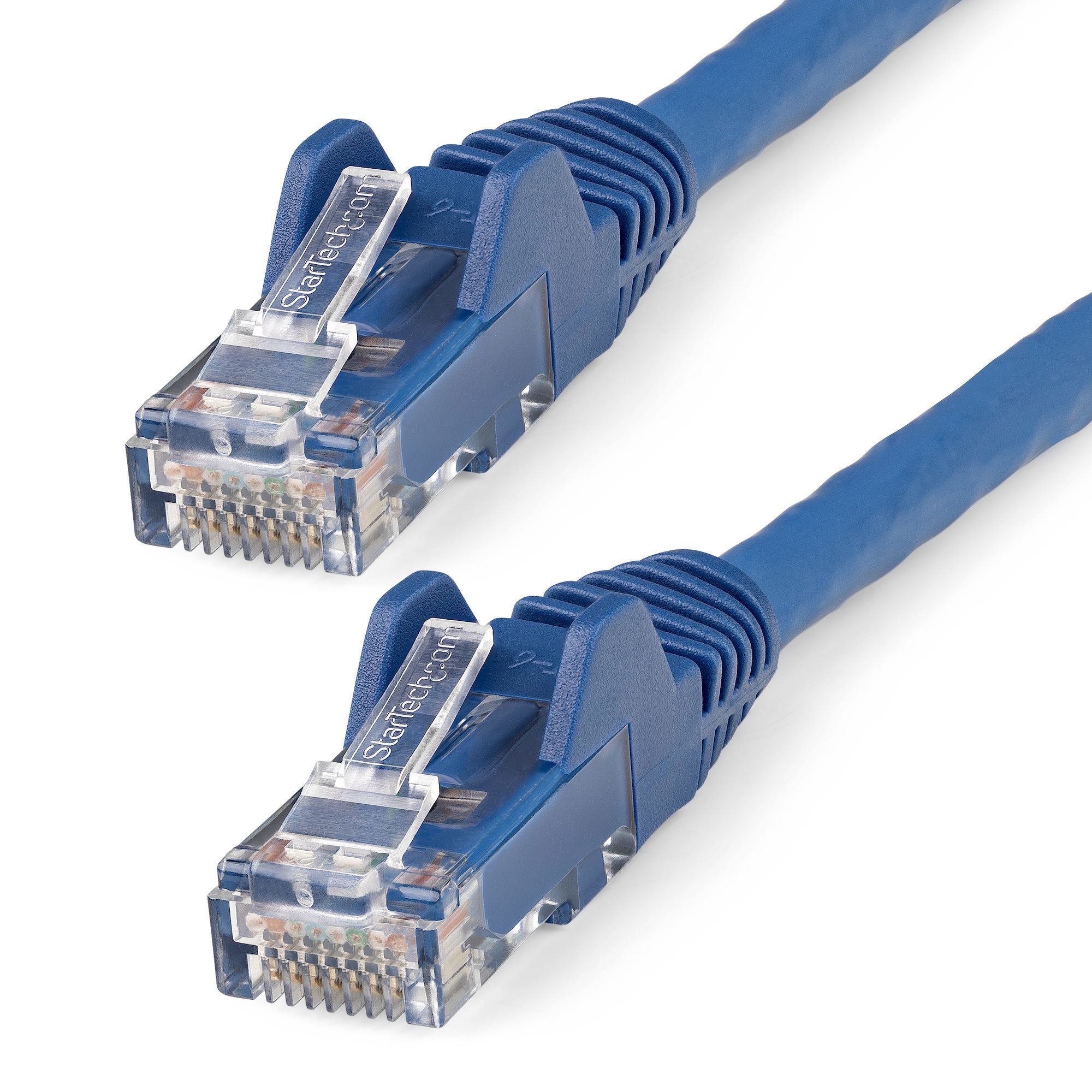CABLE ETHERNET CAT 6 DE 1 METRO - LSZH - CABLE DE RED PATCH CAT6 UTP RJ45 POE DE 100W 10 GBE SIN ENGANCHES AZUL, ETL - STARTECH.COM MOD. N6LPATCH1MBL
