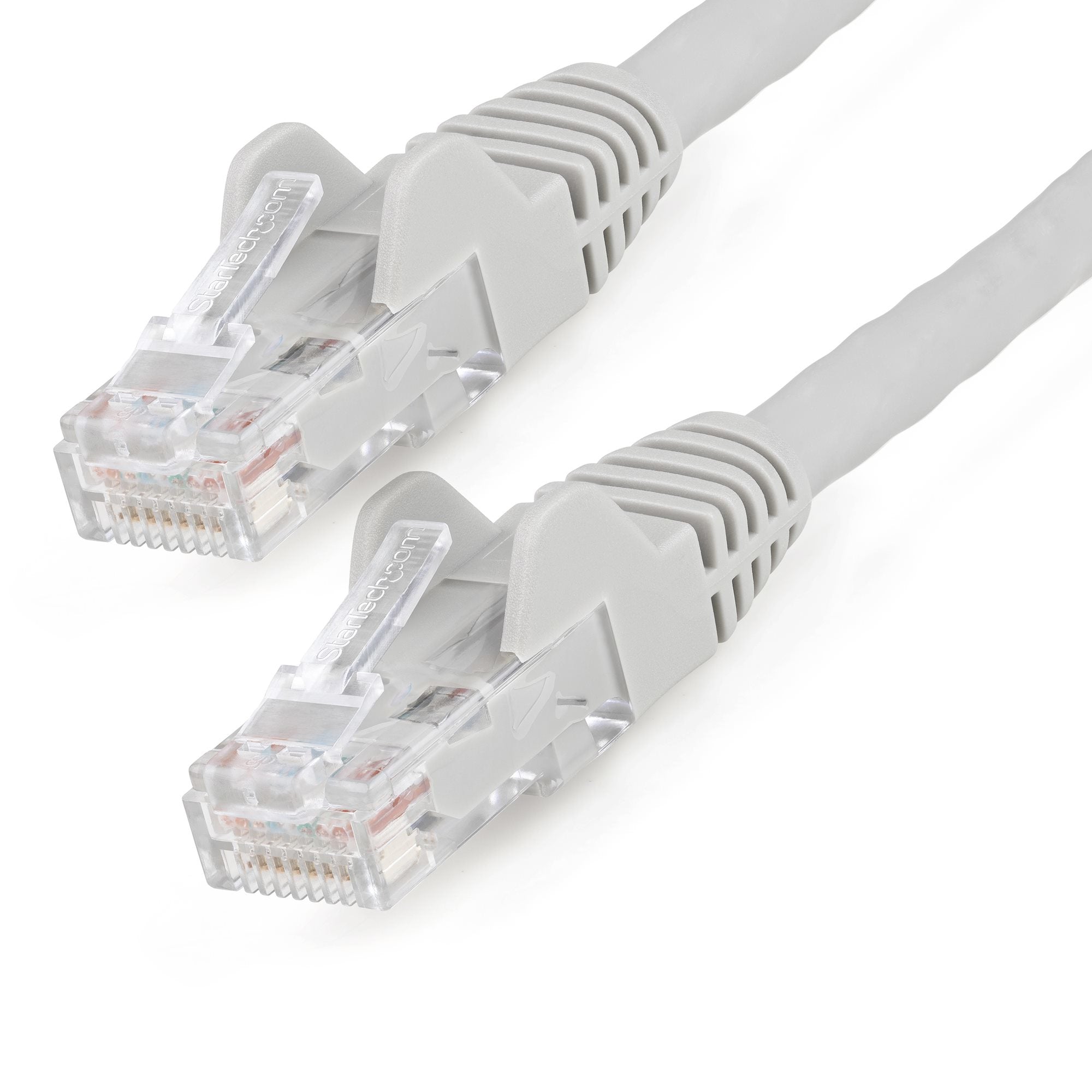 CABLE ETHERNET CAT 6 DE 3 METROS - LSZH - CABLE DE RED PATCH CAT6 UTP RJ45 POE DE 100W 10 GBE SIN ENGANCHES GRIS, ETL - STARTECH.COM MOD. N6LPATCH3MGR
