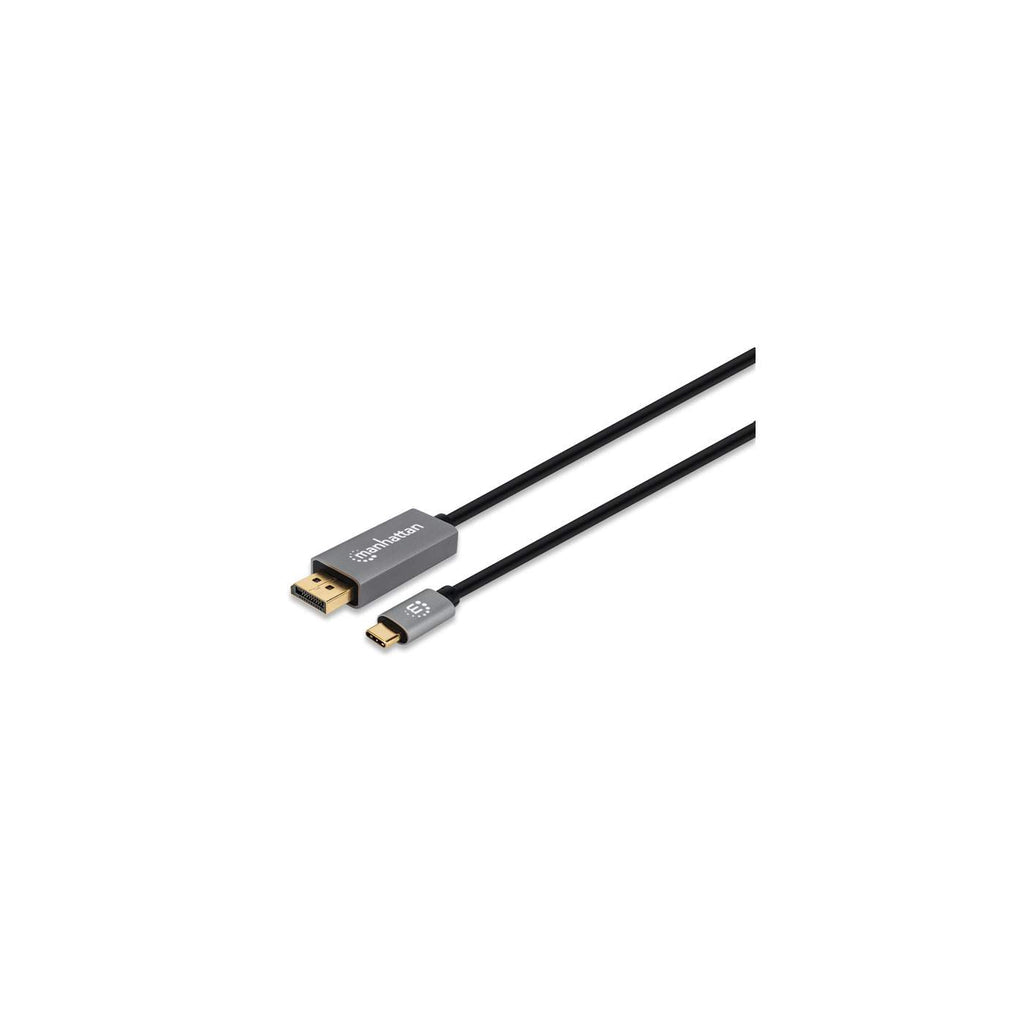 Manhattan USB-C to DisplayPort-M 8K@60Hz Adapter Cable 3m Black