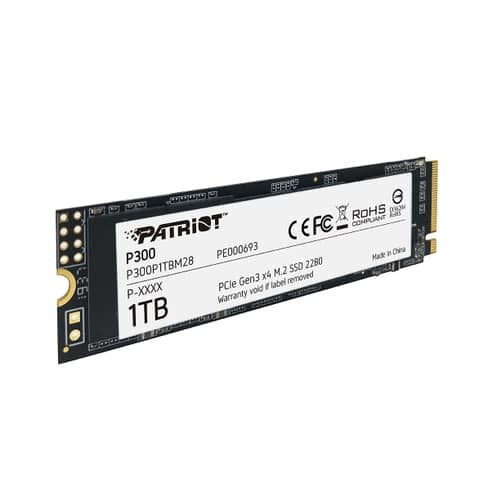 Patriot Memory P300 1 TB M.2 PCI Express 3.0 NVMe 3D NAND