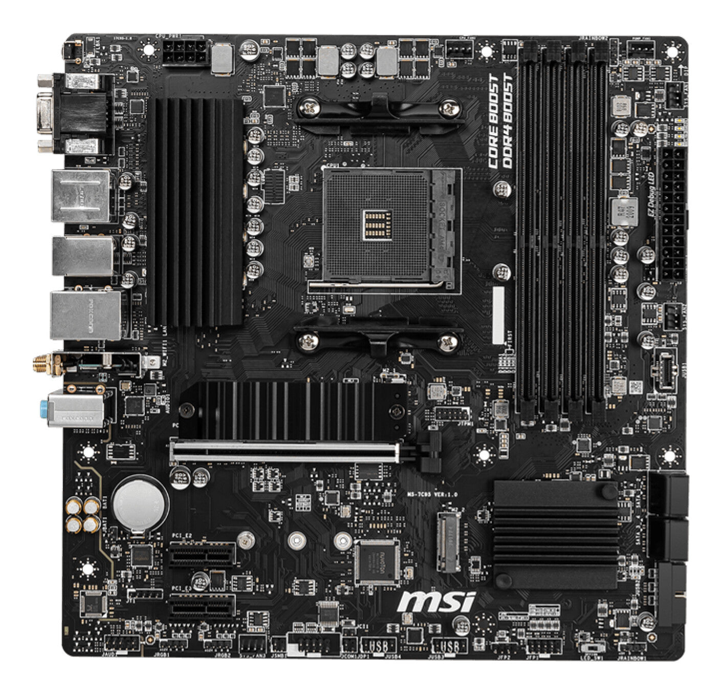 MSI B550M PRO-VDH WIFI placa base AMD B550 Enchufe AM4 Micro ATX