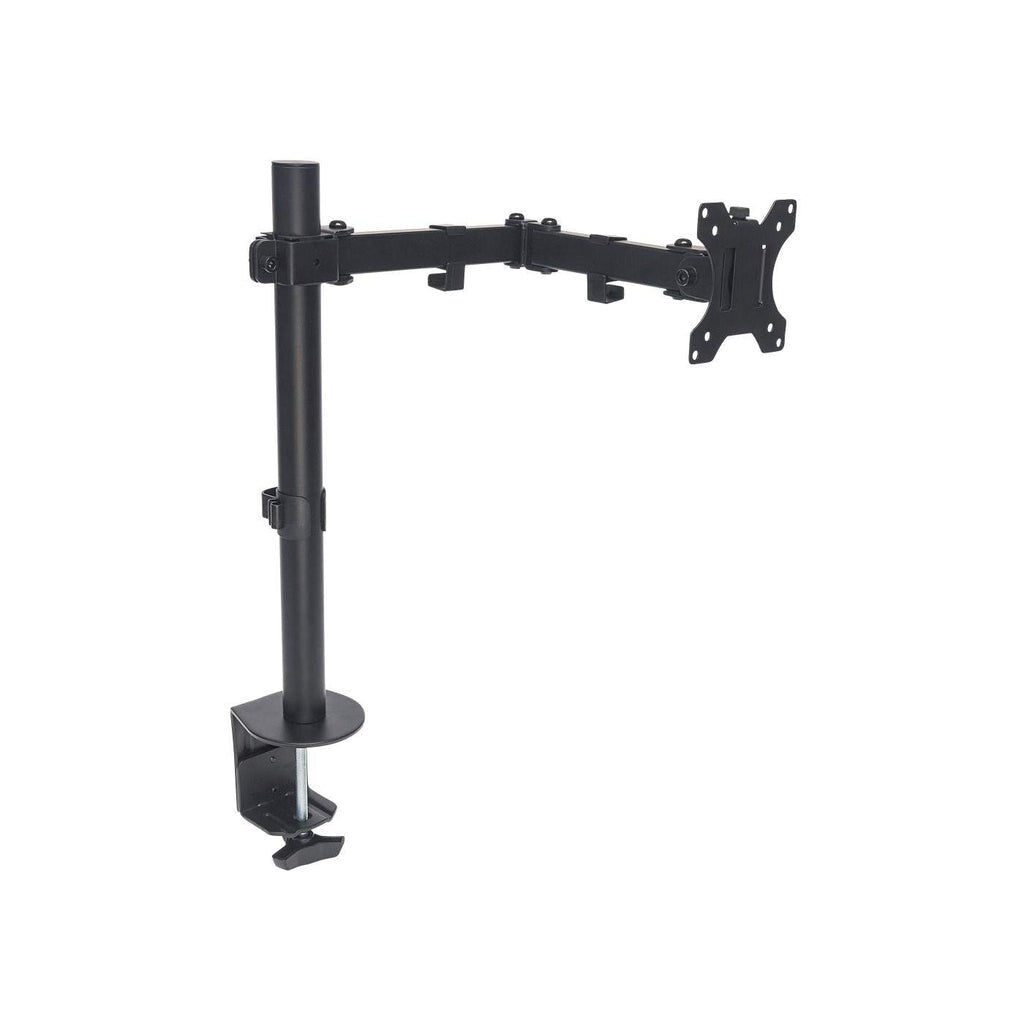 Manhattan Soporte para un monitor, de escritorio, movimiento de brazos de doble articulación