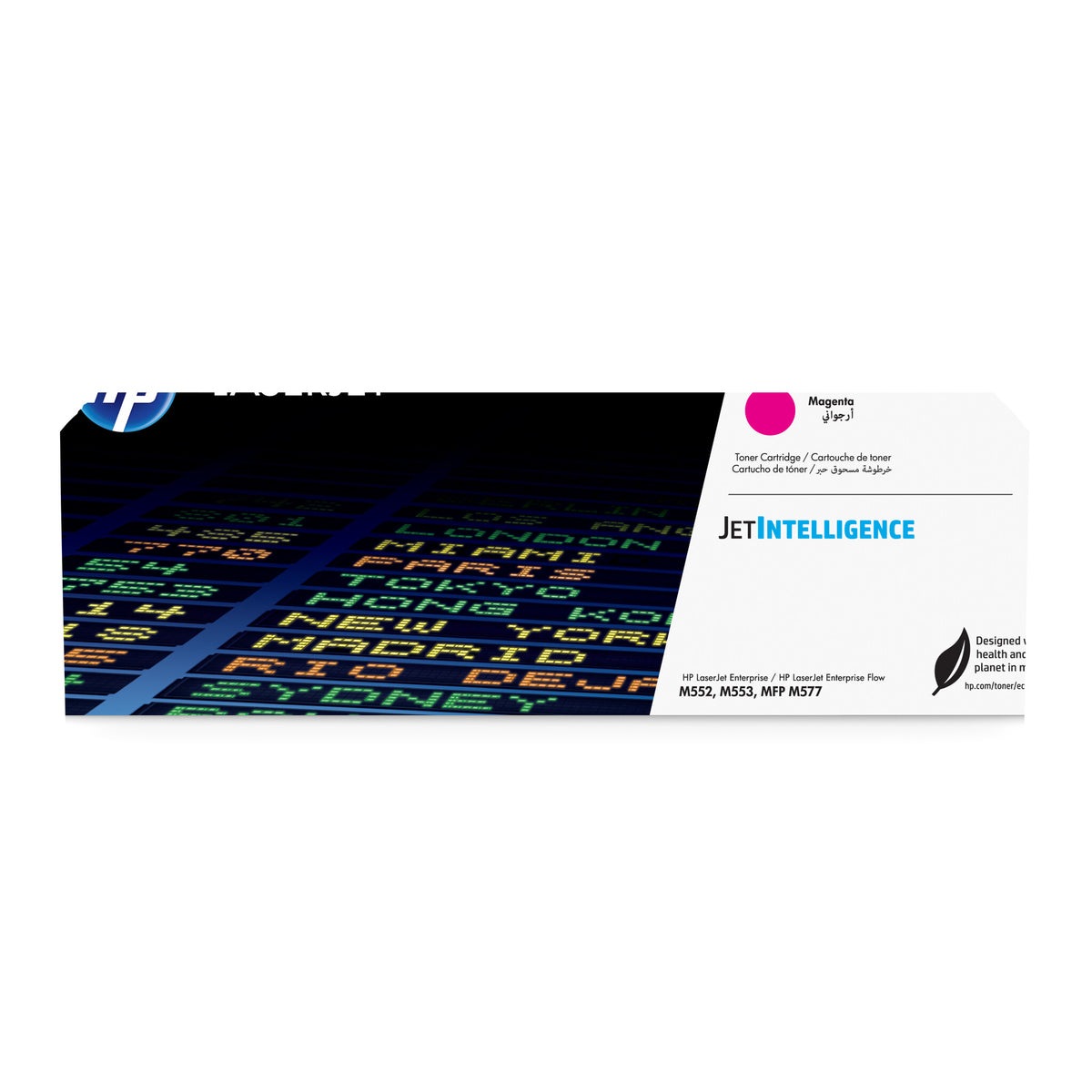HP Cartucho de tóner original LaserJet 508A magenta