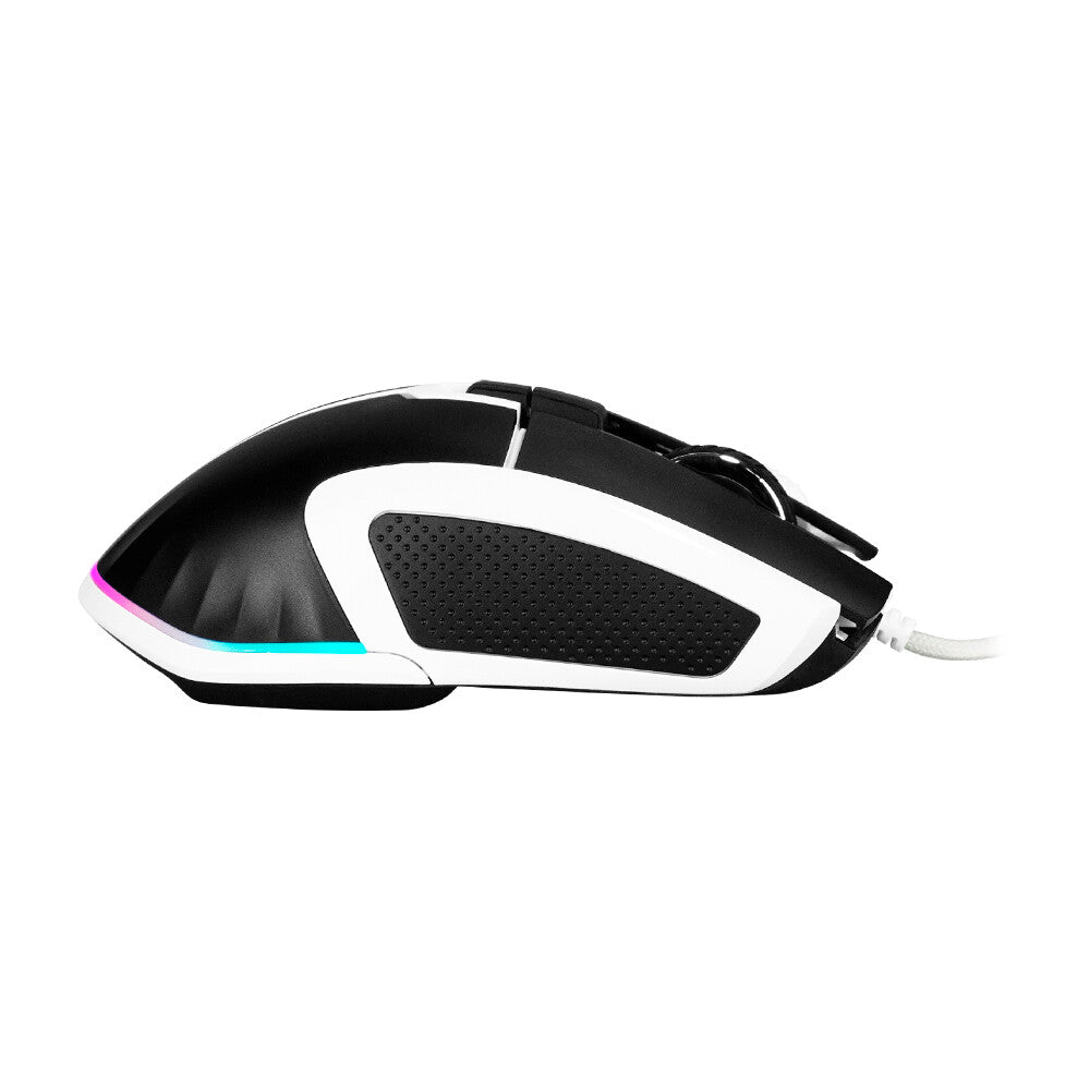 Game Factor MOG602-BK ratón Juego Diestro USB tipo A Opto-mecánica 19000 DPI