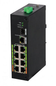 SWITCH/ DAHUA/ DH-LR2110-8ET-120-V2/ EPOE 8 PUERTOS/ HASTA 800 MTS CON CAMARAS EPOE/ 120 WATTS/ SWITCHING 8.8G/ IEEE802.3AF/ IEEE802.3AT/ HI-POE