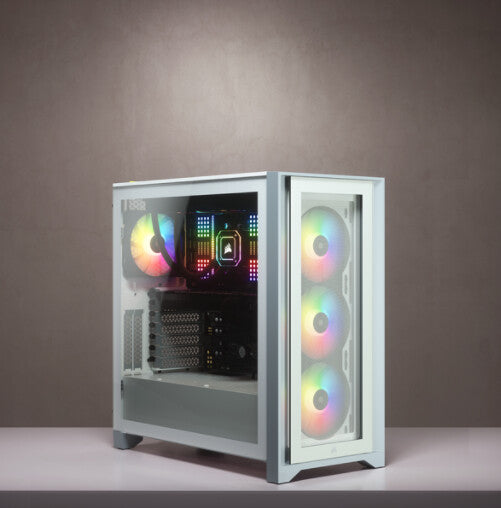 Corsair iCUE 4000X RGB Midi Tower Blanco