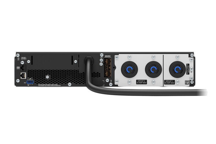 APC SRT3000RMXLT sistema de alimentación ininterrumpida (UPS) Doble conversión (en línea) 3 kVA 2700 W 3 salidas AC