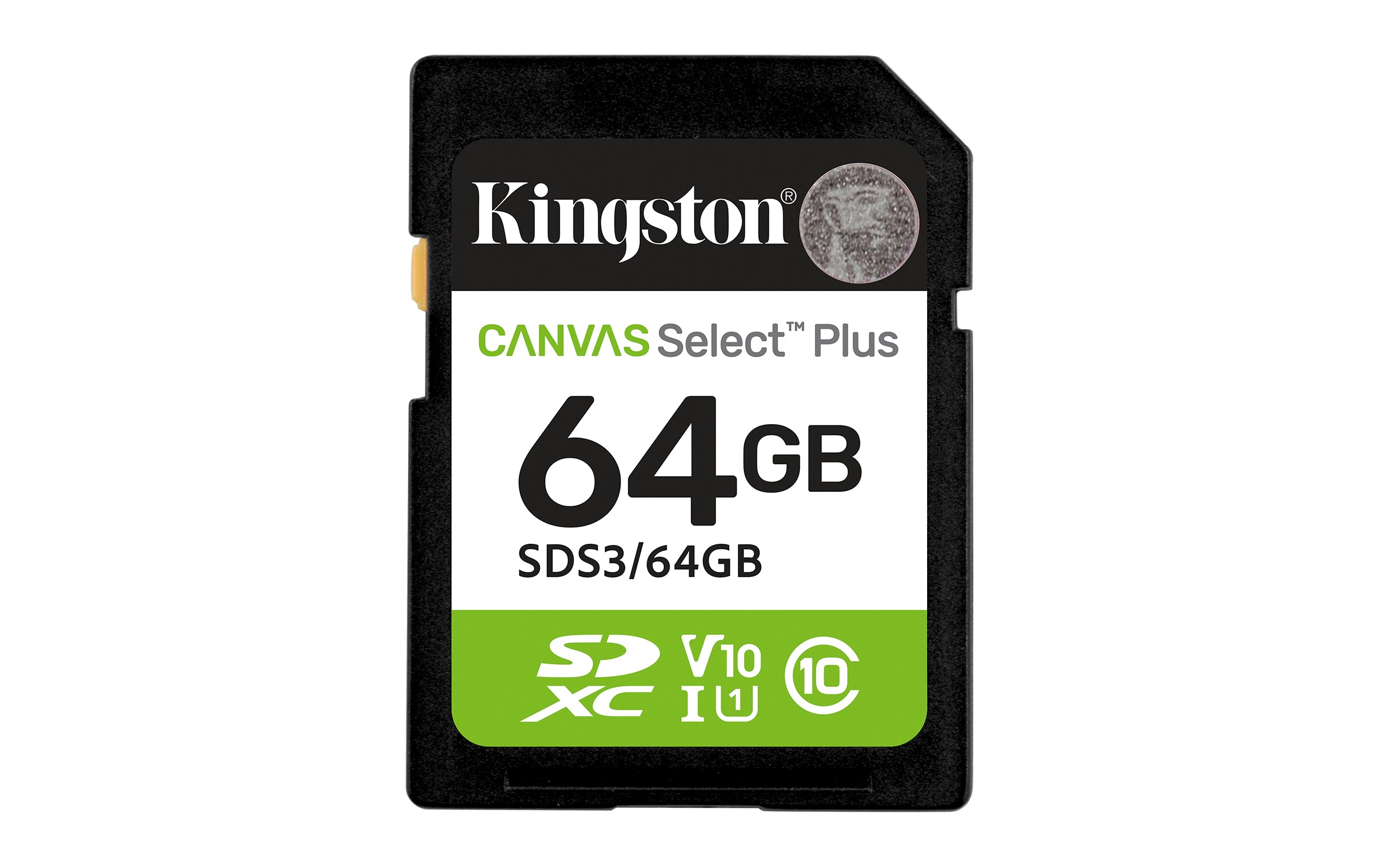 Memoria MicroSDXC Kingston Flash Canvas Select Plus 64GB SD UHS-I Clase 10
