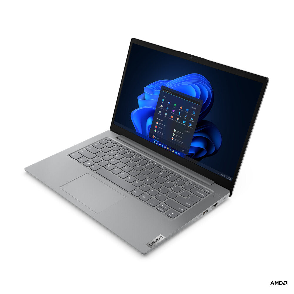 Lenovo V14 G4 AMN AMD Ryzen™ 5 7520U Computadora portátil 35.6 cm (14") Full HD 16 GB LPDDR5-SDRAM 512 GB SSD Wi-Fi 6 (802.11ax) Windows 11 Pro Español Gris