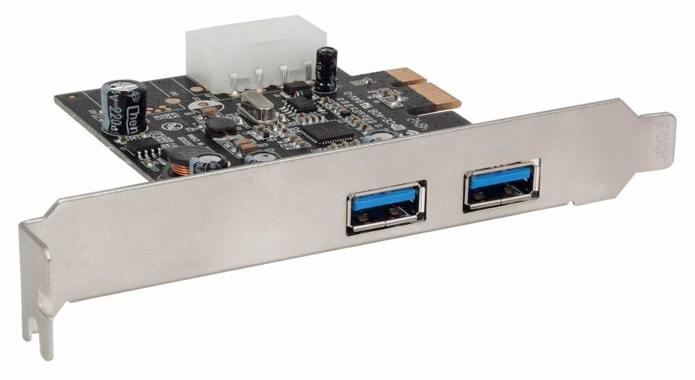 Manhattan Tarjeta de puertos USB de Súper Velocidad PCI Express