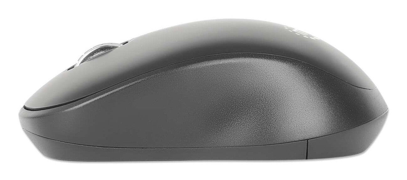 Manhattan 180771 teclado Ratón incluido Universal RF inalámbrico QWERTY Negro