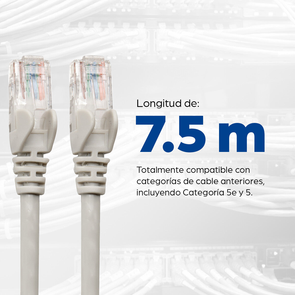 Intellinet Cable de red Cat6, UTP