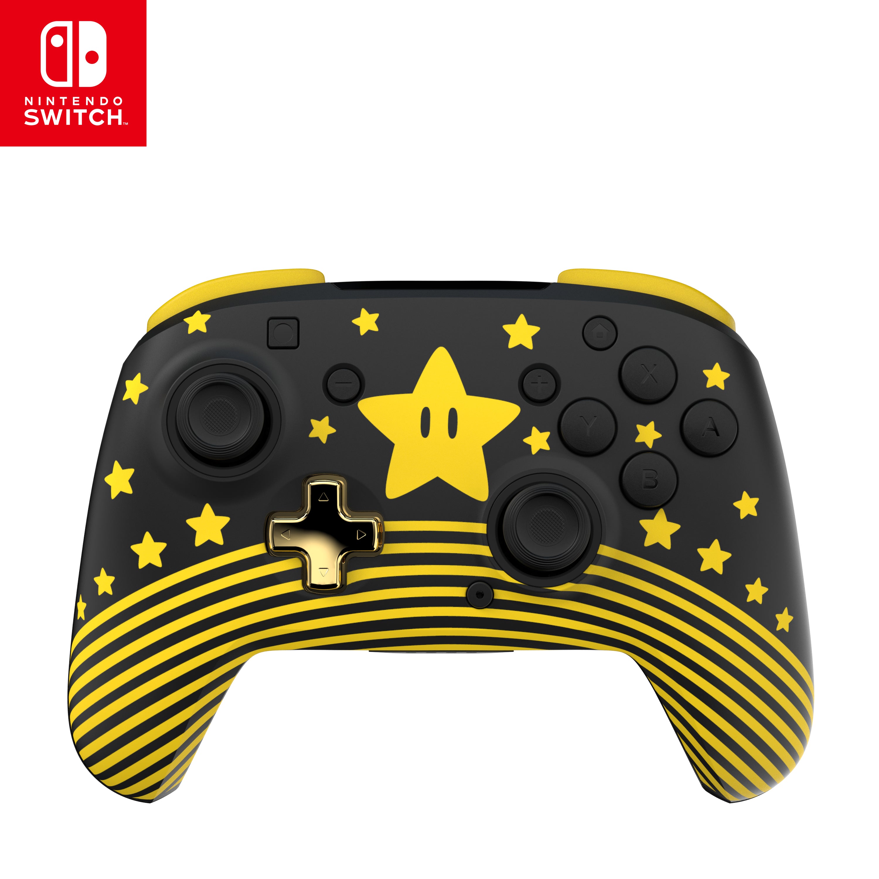 Turtle Beach Rematch Super Mario Star Wireless Game Controller for Nintendo Switch