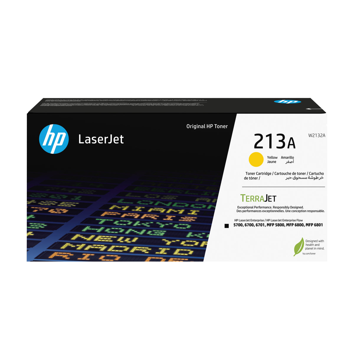 HP Cartucho de tóner original LaserJet 213A amarillo