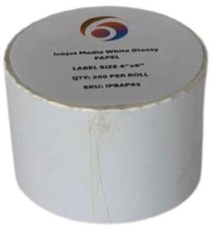 Six Graphics IPBAP03 etiqueta autoadhesiva Blanco