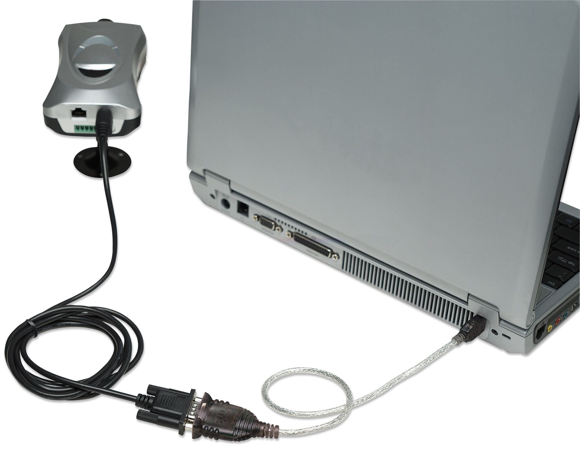 Manhattan 151856 cable serial Plata 0.45 m USB A Serial/COM/RS232/DB9