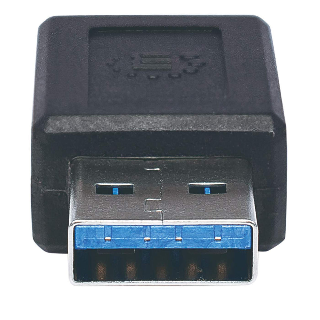 Manhattan Adaptador de USB-A a USB-C con Súper Velocidad
