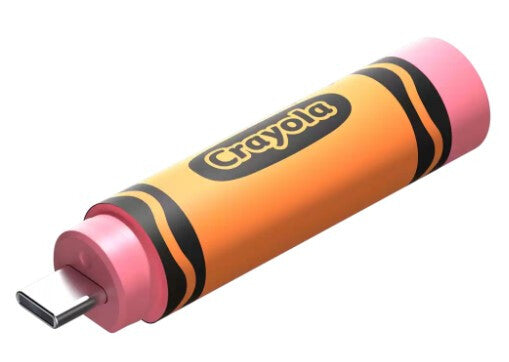 SanDisk Crayola unidad flash USB 256 GB USB Tipo C 3.2 Gen 1 (3.1 Gen 1) Naranja, Rosa