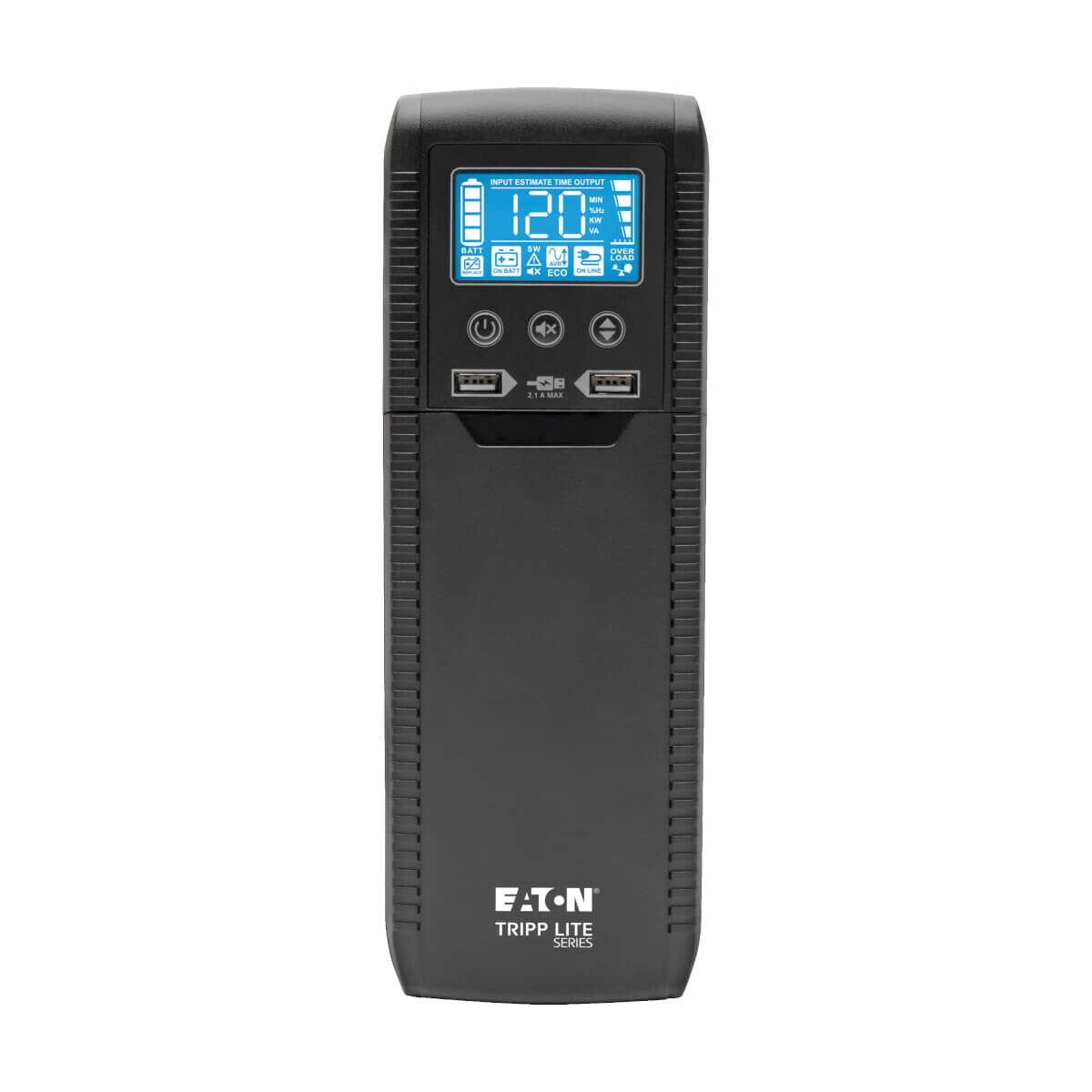 Tripp Lite ECO1500LCD UPS Interactivo con USB y 10 tomacorrientes - 120V, 1440VA, 900W, 50Hz / 60Hz, AVR, Serie ECO, ENERGY STAR