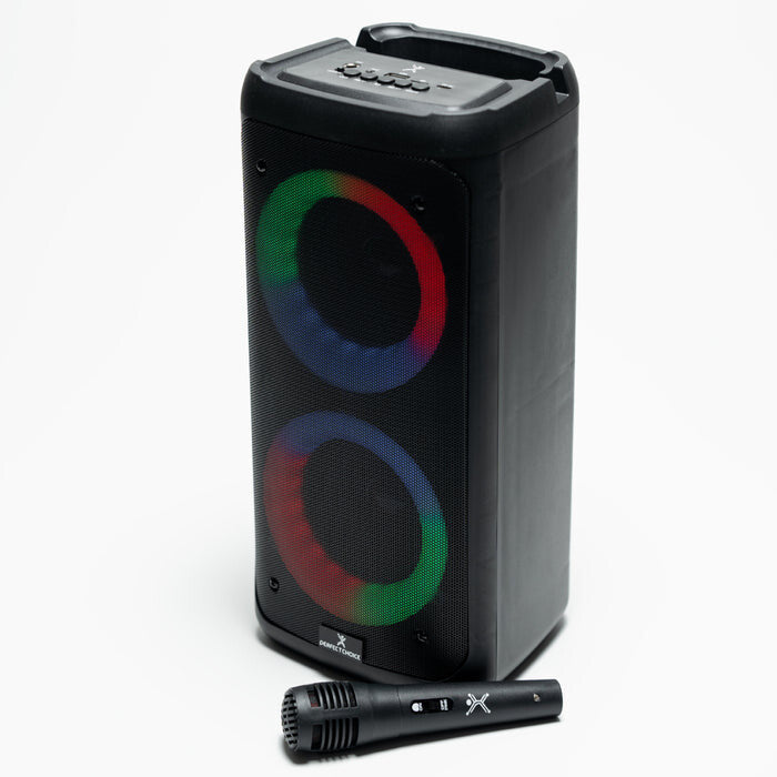 Perfect Choice PC-113232 altavoz portátil y para fiesta Altavoz de fiesta Negro 20 W