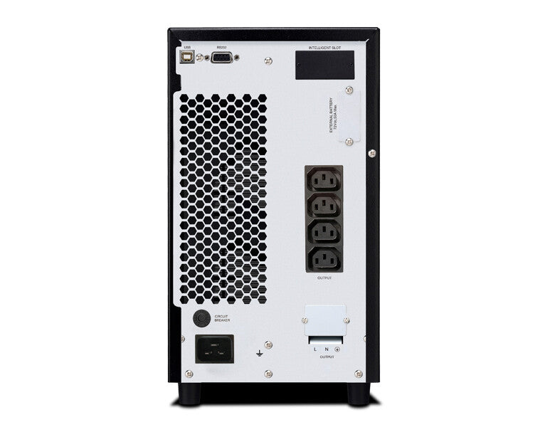 CDP UPO11-3 sistema de alimentación ininterrumpida (UPS) Doble conversión (en línea) 3 kVA 2700 W 4 salidas AC