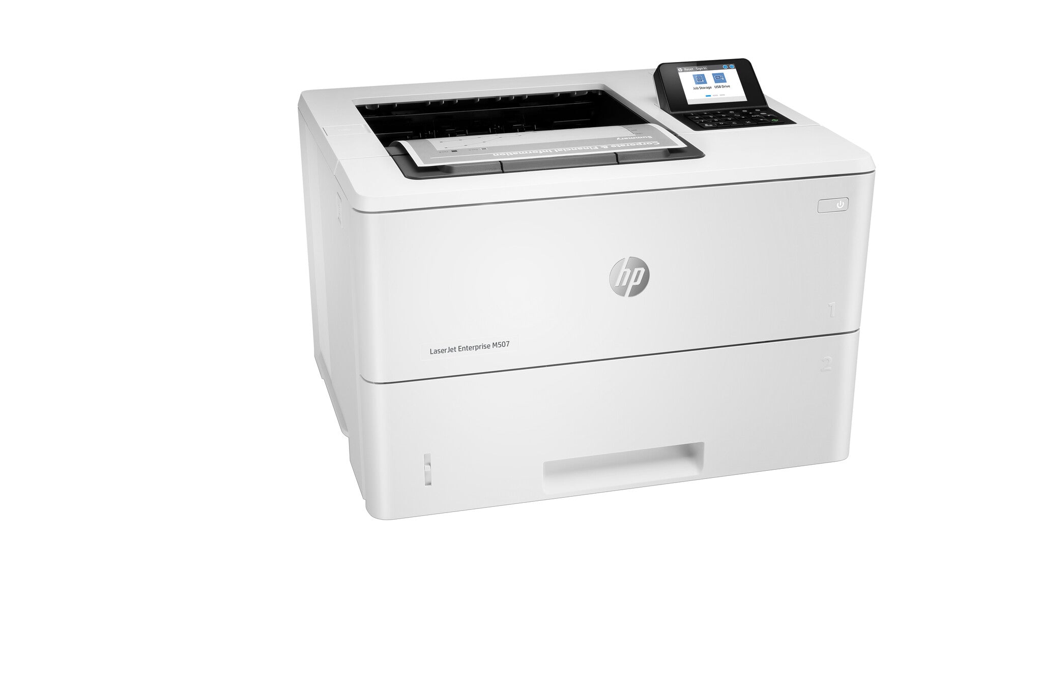 HP LaserJet Enterprise M507dn Blanco y negro Impresora, Ethernet solamente; Doble cara