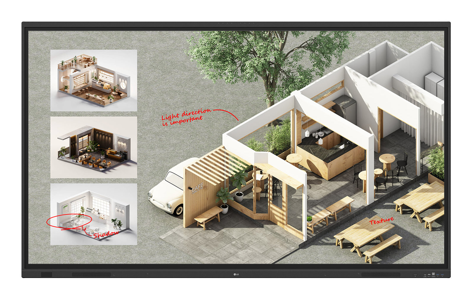 LG 86" Interactive Display Digital Signage 86TR3DQ Touch 4k UHD 3840×2160