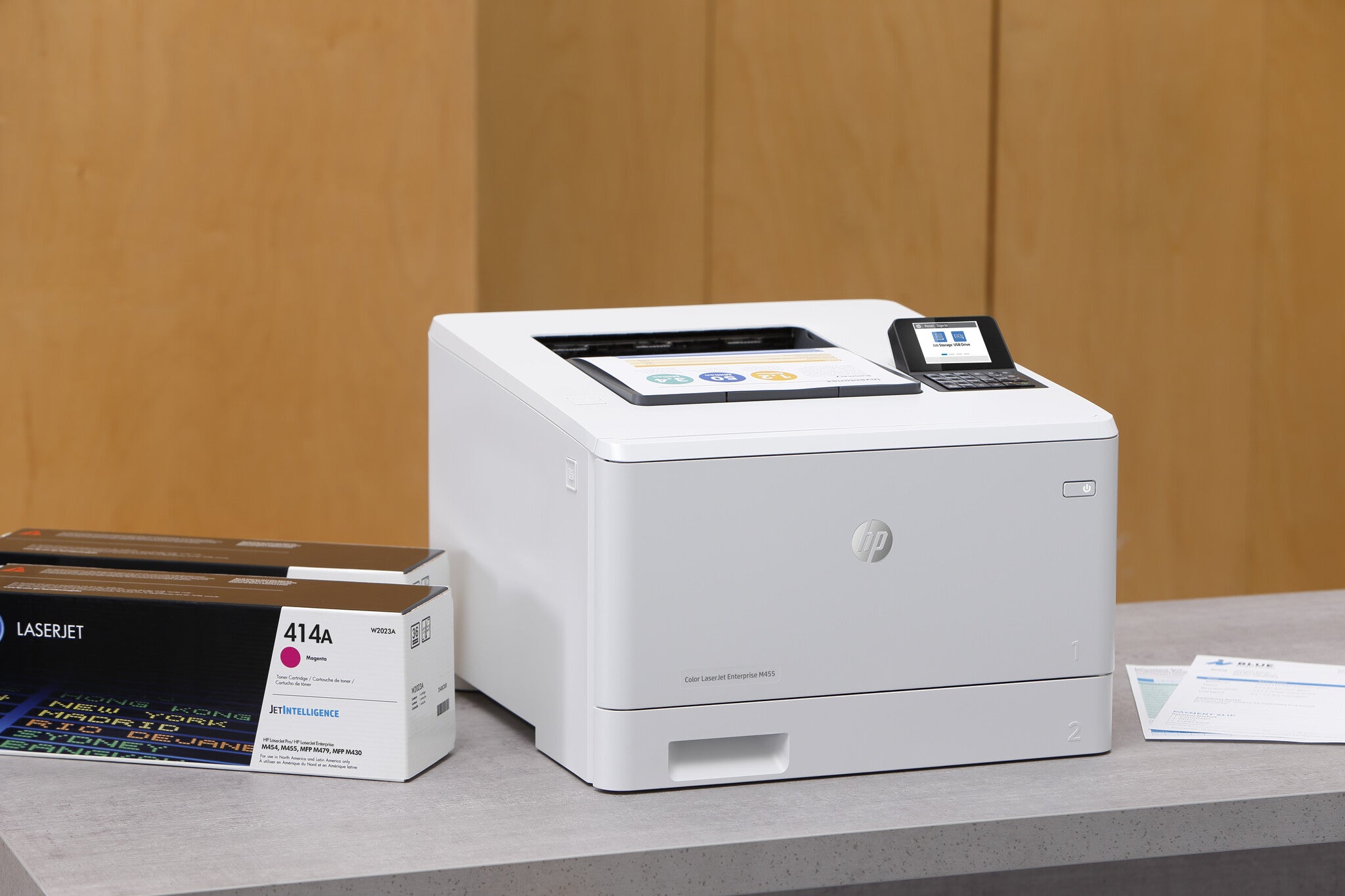 HP Cartucho de tóner original LaserJet 414A magenta