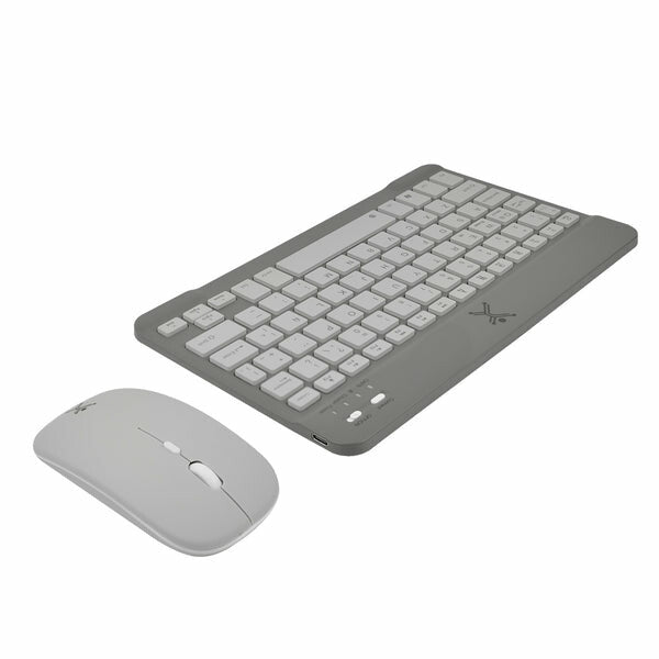 Perfect Choice Genova teclado Ratón incluido Universal RF inalámbrico + bluetooth Español Negro