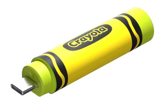 SanDisk Crayola unidad flash USB 128 GB USB Tipo C 3.2 Gen 1 (3.1 Gen 1) Amarillo