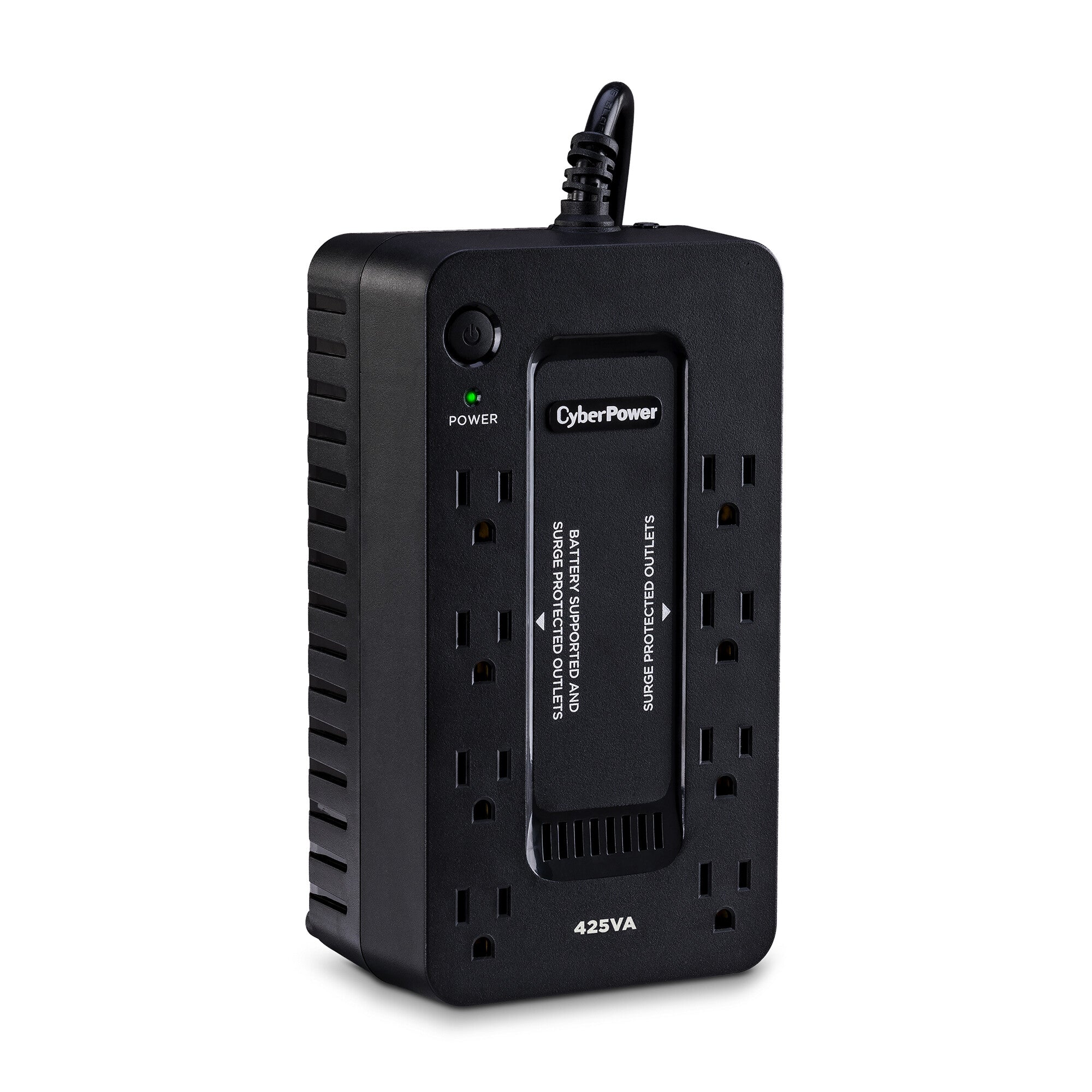 CyberPower ST425 sistema de alimentación ininterrumpida (UPS) En espera (Fuera de línea) 0.425 kVA 260 W 8 salidas AC