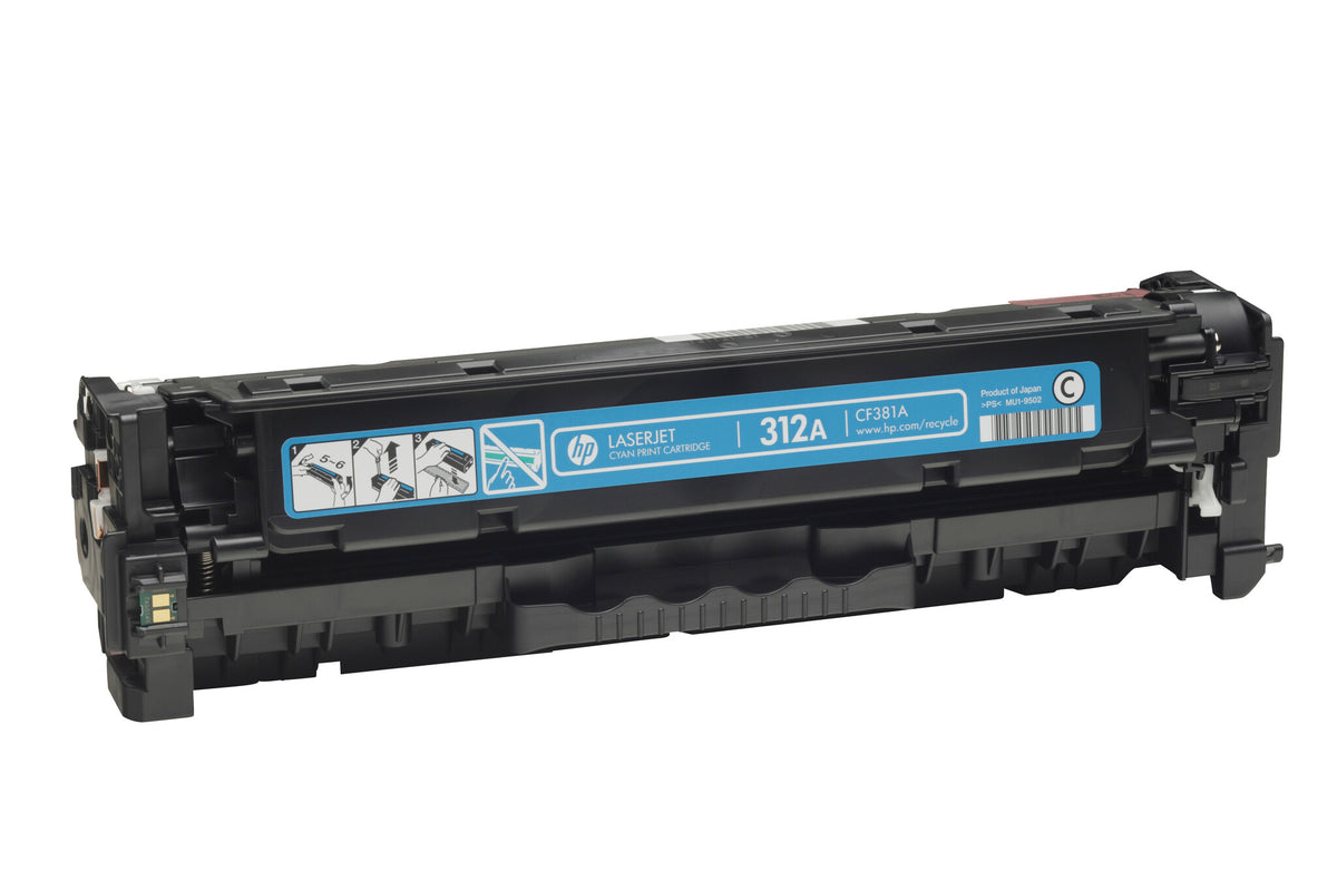 HP Cartucho de tóner LaserJet 312A, cian
