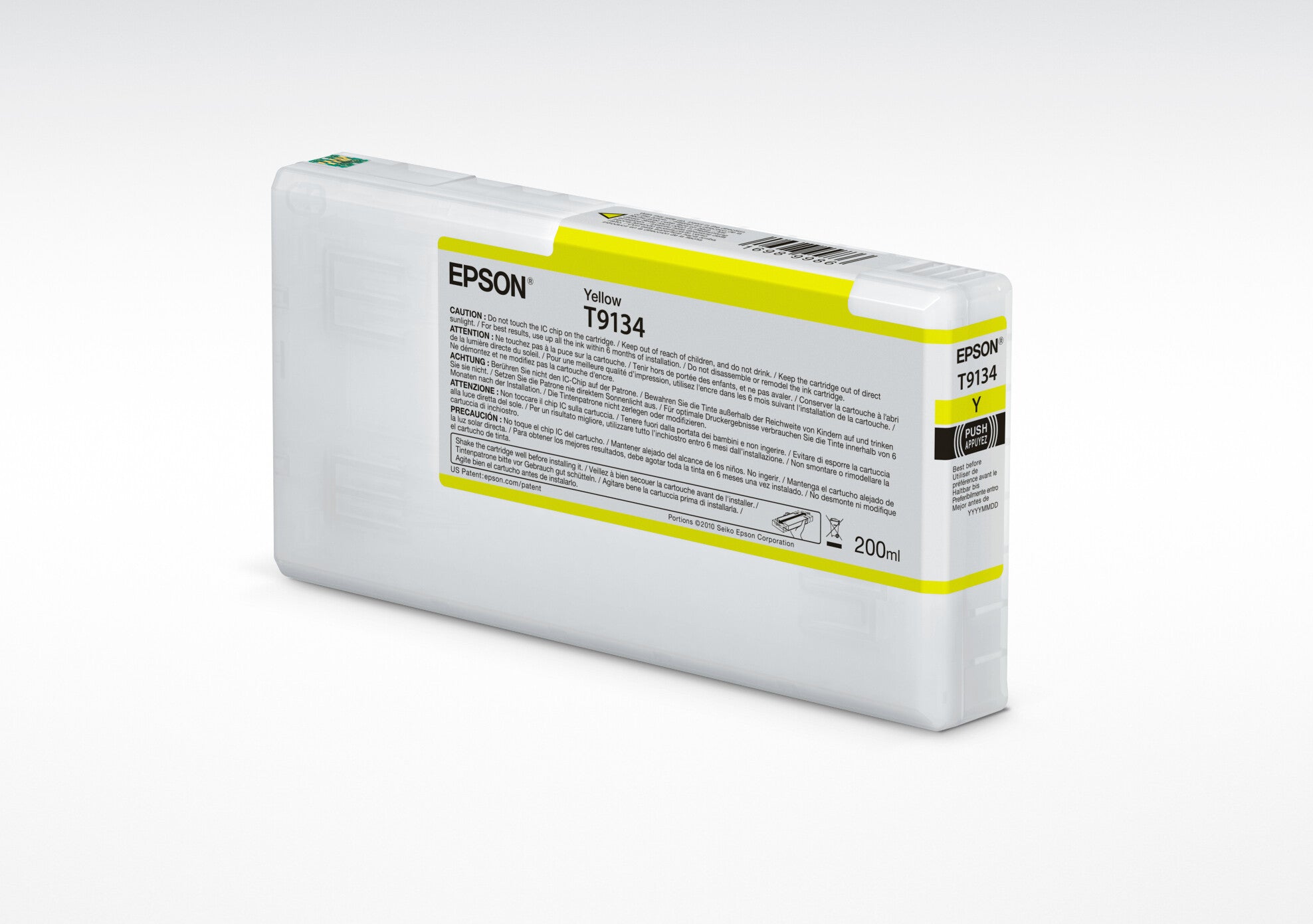 Epson T9134 cartucho de tinta 1 pieza(s) Original Rendimiento estándar Amarillo