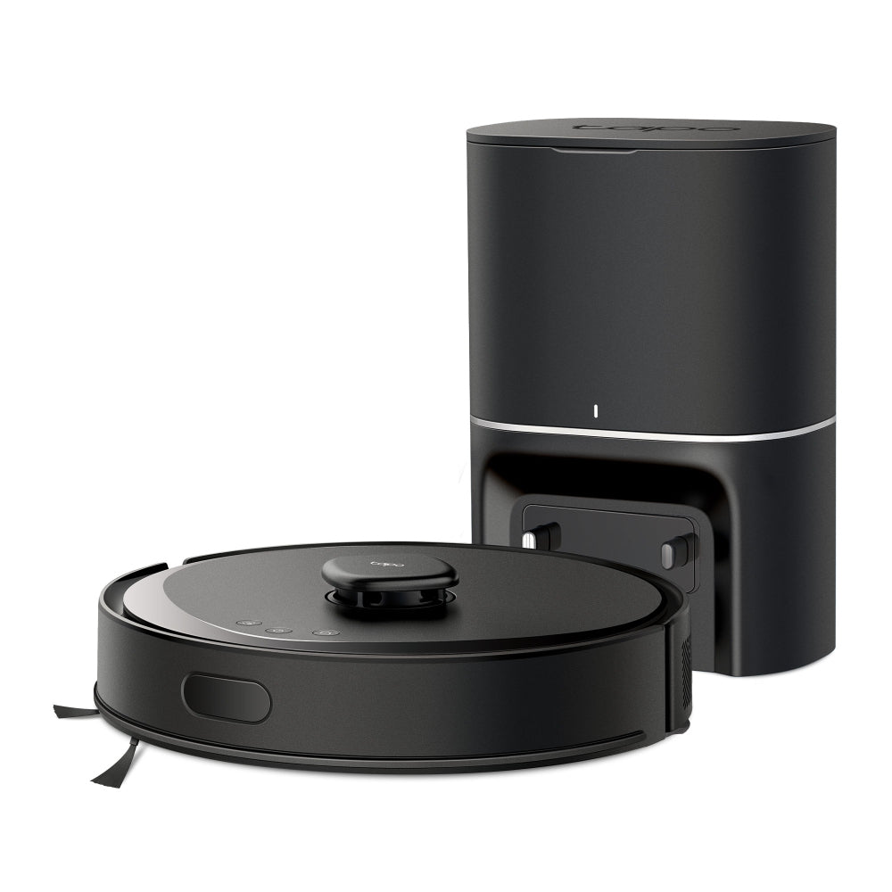 ROBOT VACUUMS | TP LINK | TAPO RV30 MAX PLUS | ROBOT ASPIRADOR Y TRAPEADOR 5300PA CON DOBLE SISTEMA DE NAVEGACIÓN + BASE DE AUTOVACIADO