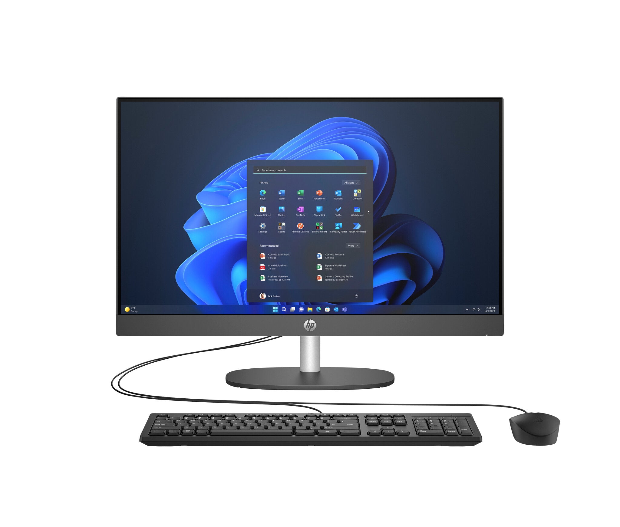 HP Pro 240 G10 Intel® Core™ i3 i3-N300 60.5 cm (23.8") 1920 x 1080 Pixeles PC todo en uno 8 GB DDR4-SDRAM 256 GB SSD Windows 11 Home Wi-Fi 6 (802.11ax) Gris