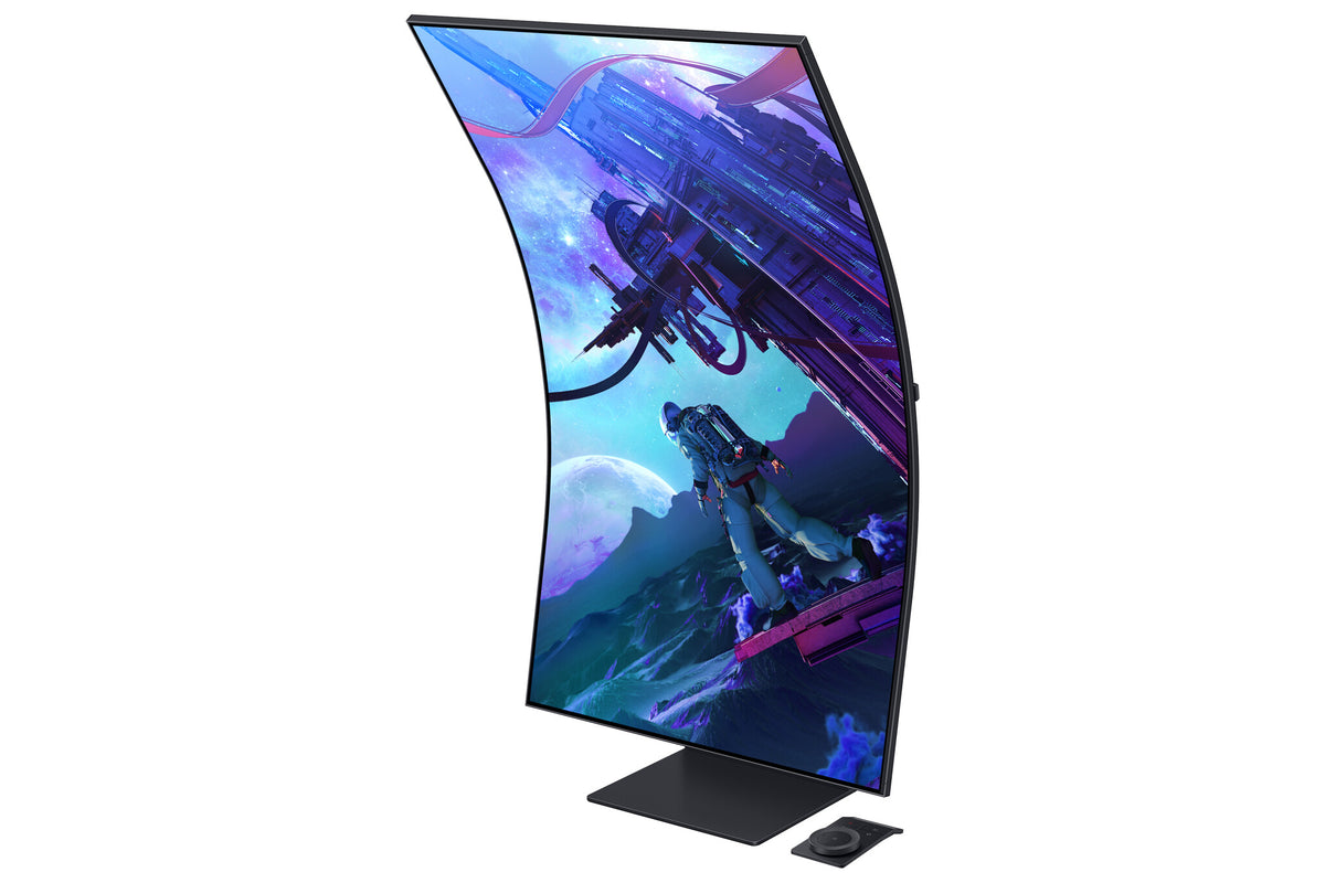 Samsung LS55CG970NLXZX monitor de computadora 139.7 cm (55") 3840 x 2160 Pixeles 4K Ultra HD LED Negro