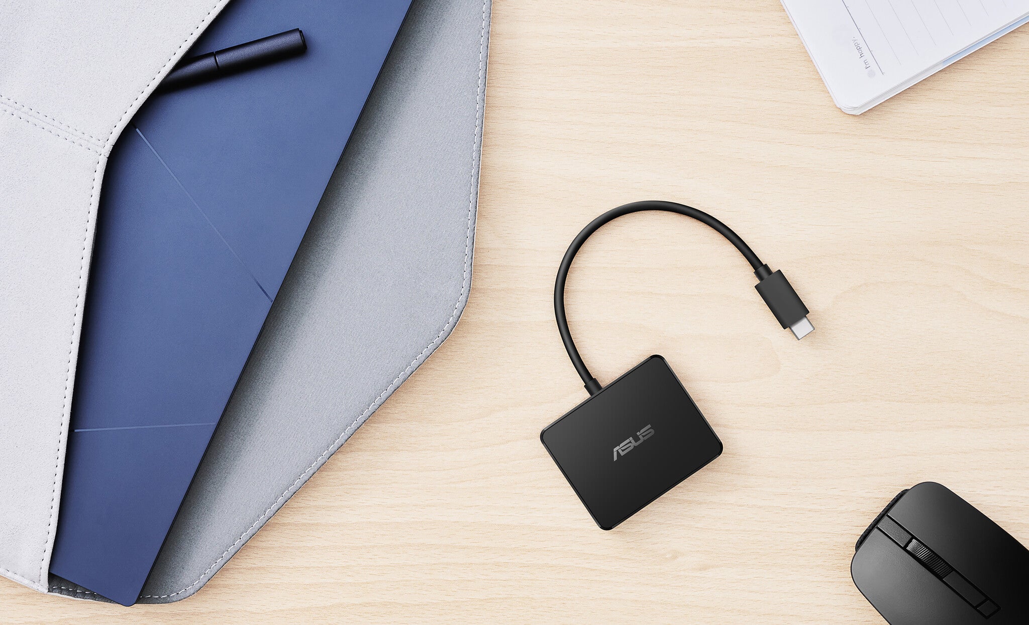 ASUS USB-C Mini Dock Alámbrico USB 3.2 Gen 2 (3.1 Gen 2) Type-C Negro