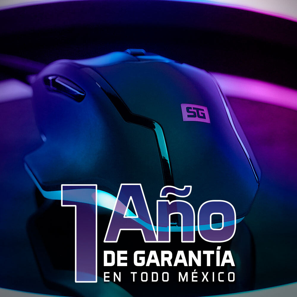 Vorago MO-504 ratón Juego Diestro USB tipo A Óptico 6400 DPI