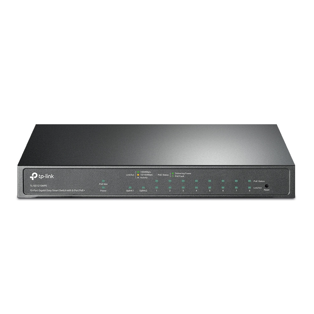 SWITCH TP-LINK TL-SG1210MPE OMADA 10P GBE EASY SMART (8P GBE POE+)